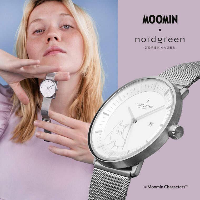 ノードグリーンムーミン腕時計ムーミントロールの詳細