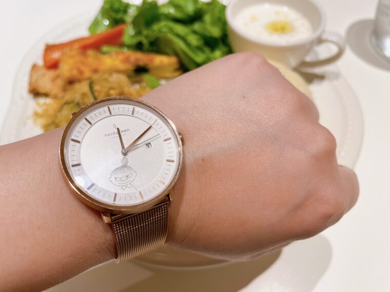 ノードグリーンのムーミン腕時計は大人可愛いスタイリッシュなデザイン